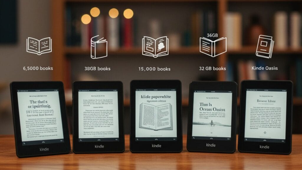 Quantos livros cabem no Kindle? Descubra a capacidade real do seu e-reader