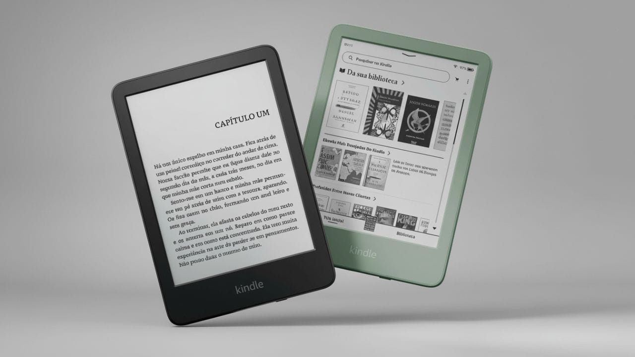 Kindle 16 GB (Geração mais recente) - Leve e compacto, com tela antirreflexo, trocas de página mais rápidas, luz frontal ajustável e bateria de longa duração