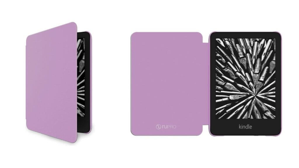 Capa Nupro para Kindle 11ª Geração (2022 e 2024) - Cor Lavanda (não compatível com o Kindle 10ª geração, Kindle Paperwhite ou Kindle Oasis)