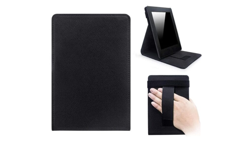 WB Capa Novo Kindle 16GB (2024) e Kindle 11ª Geração (2022) Silicone Flexível e Sensor Magnético Freedom Preta