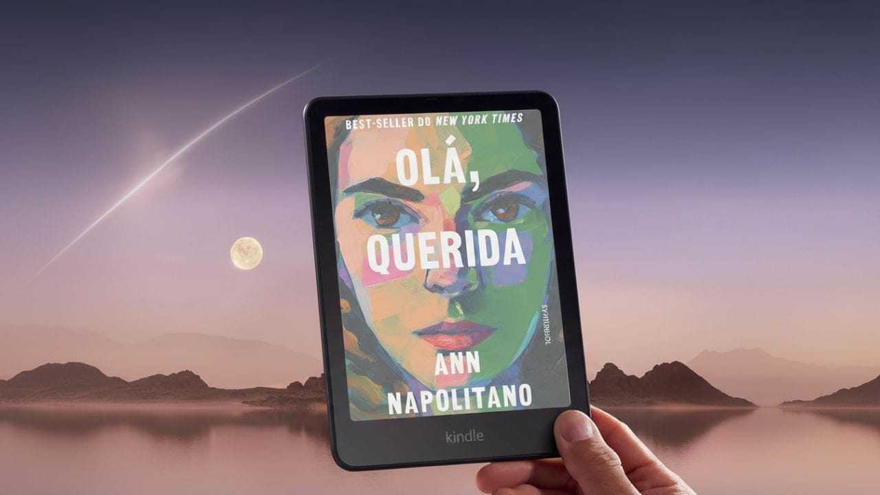 Kindle Colorsoft Signature Edition (32 GB) - Com tela colorida, luz frontal autoadaptável, carregamento sem fio e bateria que dura semanas