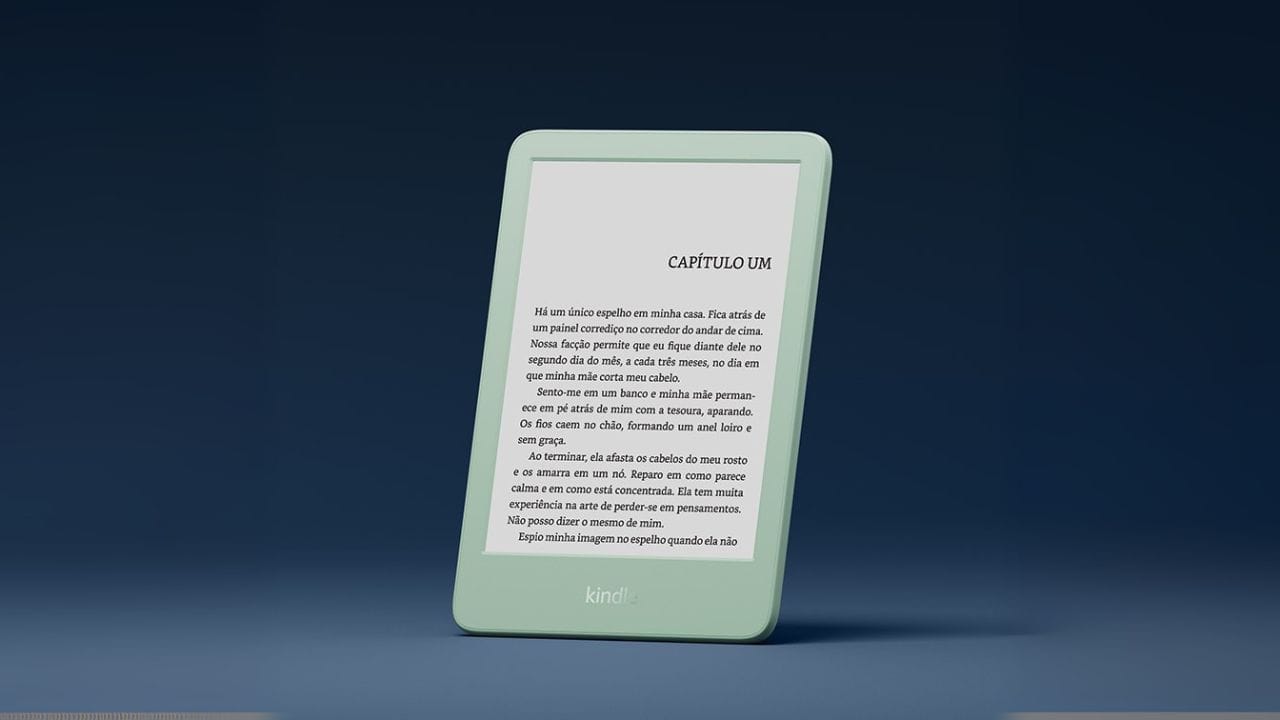 O Kindle mais leve e compacto - Kindle Verde Matcha - qual a geração do kindle verde