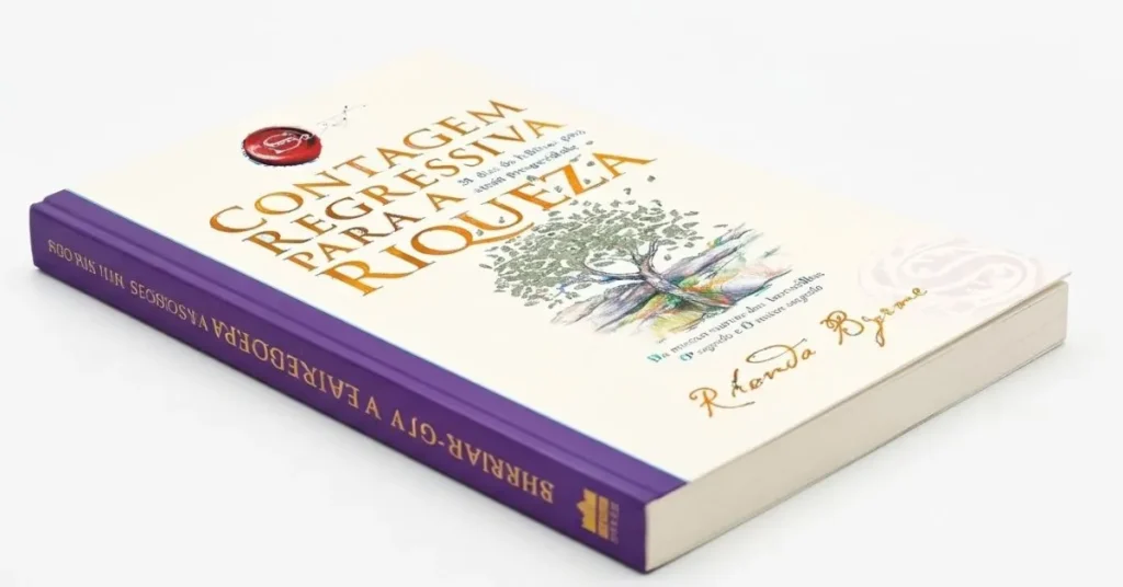 Livro Contagem Regressiva para a Riqueza, de Rhonda Byrne