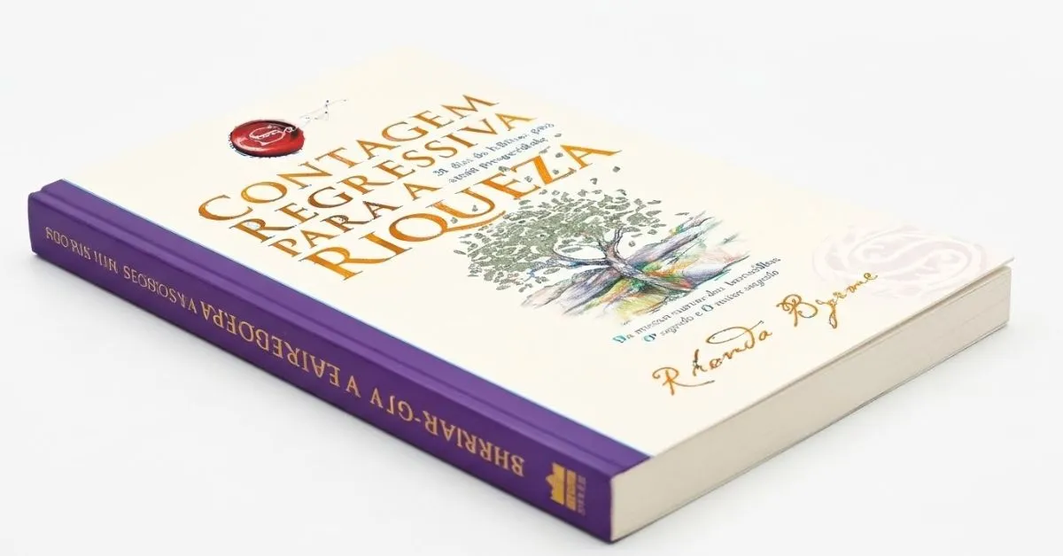 Livro Contagem Regressiva para a Riqueza, de Rhonda Byrne